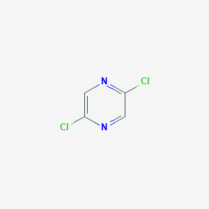 molecular formula C4H2Cl2N2 B010626 2,5-二氯吡嗪 CAS No. 19745-07-4