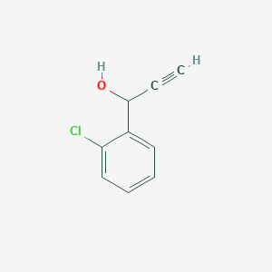 B106304 1-(2-Chloro-phenyl)-prop-2-YN-1-OL CAS No. 19115-29-8
