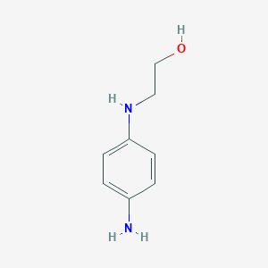 B106328 2-[(4-Aminophenyl)amino]ethan-1-ol CAS No. 19298-14-7