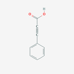 molecular formula C9H6O2 B106348 苯基丙炔酸 CAS No. 637-44-5