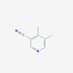 molecular formula C8H8N2 B106393 4,5-二甲基烟腈 CAS No. 56704-27-9