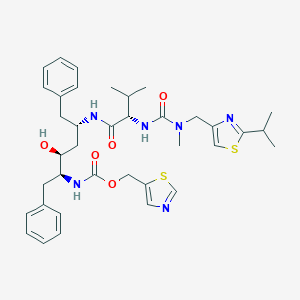 molecular formula C37H48N6O5S2 B001064 Ritonavir CAS No. 155213-67-5