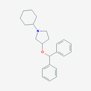 B010646 1-Cyclohexyl-3-(diphenylmethoxy)pyrrolidine CAS No. 102584-43-0