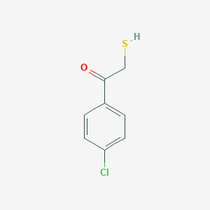 B106466 1-(4-Chlorophenyl)-2-mercaptoethanone CAS No. 23081-12-1