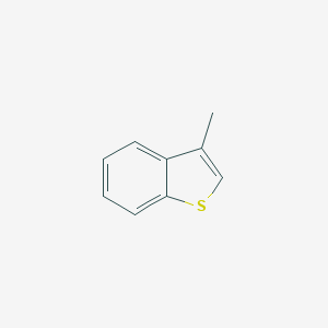 molecular formula C9H8S B106505 3-Methylbenzo[b]thiophene CAS No. 1455-18-1