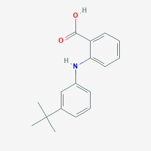 molecular formula C17H19NO2 B106533 2-((3-(tert-Butyl)phenyl)amino)benzoic acid CAS No. 17332-54-6