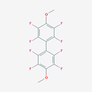 molecular formula C14H6F8O2 B106538 4,4'-Dimethoxyoctafluorobiphenyl CAS No. 2200-71-7