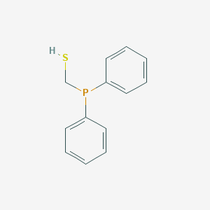 molecular formula C₁₃H₁₃PS B106550 (Diphenylphosphino)methanethiol CAS No. 324753-16-4