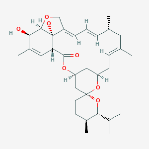 molecular formula C33H48O7 B106559 Milbemycin D CAS No. 77855-81-3