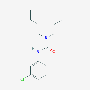 molecular formula C15H23ClN2O B106561 N,N-Dibutyl-N'-(3-chlorophenyl)urea CAS No. 15442-04-3