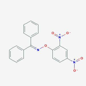 molecular formula C19H13N3O5 B106566 N-(2,4-dinitrophenoxy)-1,1-diphenylmethanimine CAS No. 17188-67-9