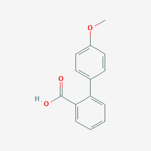 molecular formula C14H12O3 B106572 2-(4-Methoxyphenyl)benzoic acid CAS No. 18110-71-9