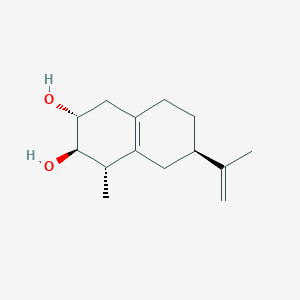 molecular formula C14H22O2 B106575 Rishitin CAS No. 18178-54-6