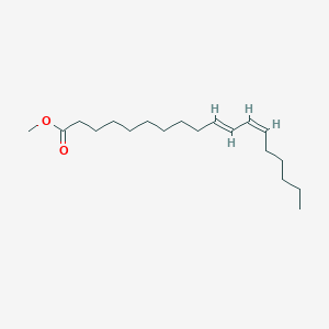molecular formula C19H34O2 B106581 (10E,12Z)-10,12-十八碳二烯酸甲酯 CAS No. 21870-97-3