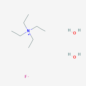 molecular formula C8H24FNO2 B106582 四乙铵氟化物二水合物 CAS No. 63123-01-3