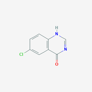 molecular formula C8H5ClN2O B106583 6-Chloro-4-hydroxyquinazoline CAS No. 16064-14-5