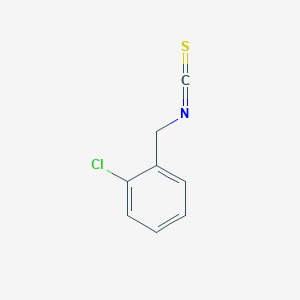 molecular formula C8H6ClNS B106588 2-氯苄基异硫氰酸酯 CAS No. 18967-44-7