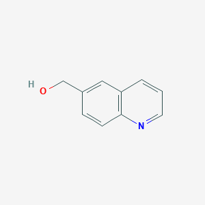 molecular formula C10H9NO B010661 6-喹啉甲醇 CAS No. 100516-88-9