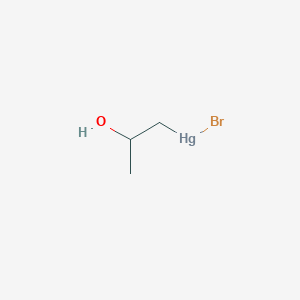 Bromo(2-hydroxypropyl)mercury