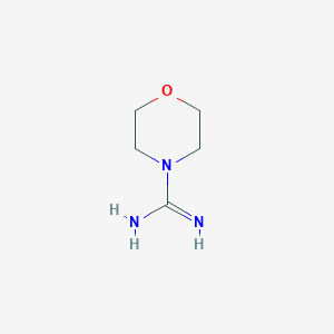 molecular formula C5H11N3O B106666 吗啉-4-甲酰亚胺 CAS No. 17238-66-3