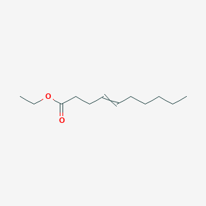 molecular formula C12H22O2 B106672 癸-4-烯酸乙酯 CAS No. 6142-44-5