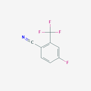 molecular formula C8H3F4N B106677 4-氟-2-(三氟甲基)苯甲腈 CAS No. 194853-86-6