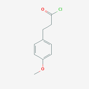 B106699 3-(4-Methoxyphenyl)propionyl chloride CAS No. 15893-42-2