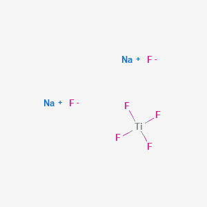 molecular formula F6Na2Ti B106715 六氟化钛二钠 CAS No. 17116-13-1