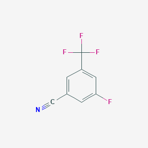 molecular formula C8H3F4N B106752 3-氟-5-(三氟甲基)苯腈 CAS No. 149793-69-1