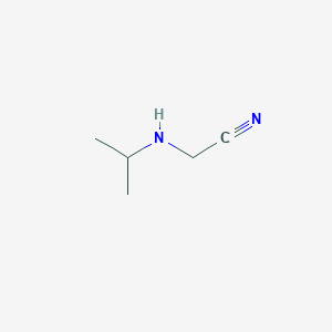 molecular formula C5H10N2 B106811 2-(异丙基氨基)乙腈 CAS No. 16728-80-6