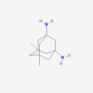 molecular formula C12H22N2 B106818 1,7-二氨基-3,5-二甲基金刚烷 CAS No. 19385-96-7