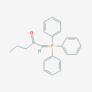 molecular formula C23H23OP B106822 Butyrylmethylenetriphenylphosphorane CAS No. 17615-01-9