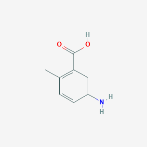 molecular formula C8H9NO2 B106834 5-氨基-2-甲基苯甲酸 CAS No. 2840-04-2