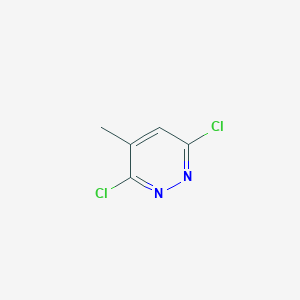 molecular formula C5H4Cl2N2 B106839 3,6-Dichloro-4-methylpyridazine CAS No. 19064-64-3