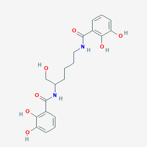 molecular formula C20H24N2O7 B106853 Myxochelin A CAS No. 120243-02-9