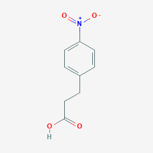 molecular formula C9H9NO4 B106897 3-(4-硝基苯基)丙酸 CAS No. 16642-79-8