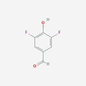 molecular formula C7H4F2O2 B106909 3,5-二氟-4-羟基苯甲醛 CAS No. 118276-06-5