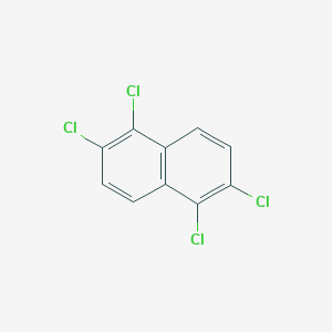 molecular formula C10H4Cl4 B106914 1,2,5,6-Tetrachloronaphthalene CAS No. 67922-22-9
