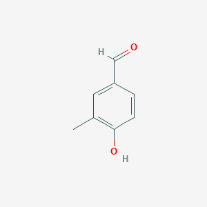 molecular formula C8H8O2 B106927 4-羟基-3-甲基苯甲醛 CAS No. 15174-69-3