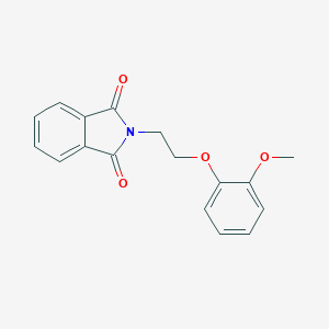 molecular formula C17H15NO4 B106984 2-(2-(2-Methoxyphenoxy)ethyl)isoindoline-1,3-dione CAS No. 26646-63-9