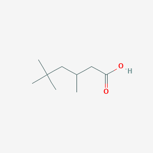 molecular formula C9H18O2 B010708 3,5,5-三甲基己酸 CAS No. 3302-10-1