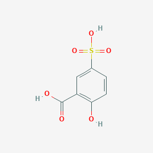 molecular formula C7H6O6S B107081 2-羟基-5-磺基苯甲酸 CAS No. 97-05-2