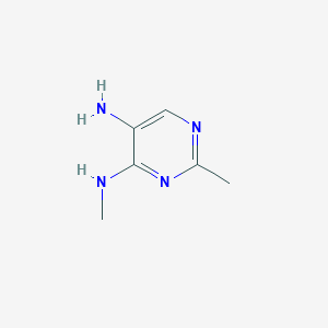 B107087 N4,2-Dimethylpyrimidine-4,5-diamine CAS No. 15996-50-6