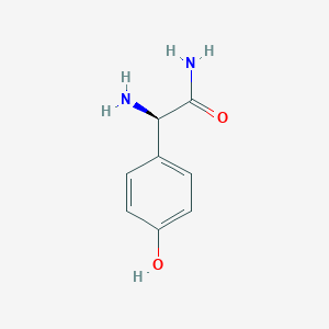 B107148 (R)-2-amino-2-(4-hydroxyphenyl)acetamide CAS No. 54397-23-8