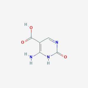 molecular formula C5H5N3O3 B107178 胞嘧啶-5-羧酸 CAS No. 3650-93-9