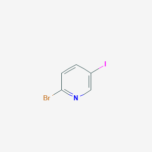 molecular formula C5H3BrIN B107189 2-Bromo-5-iodopyridine CAS No. 73290-22-9