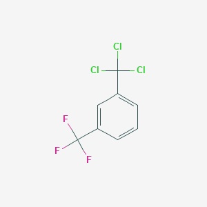 molecular formula C8H4Cl3F3 B107190 1-(三氯甲基)-3-(三氟甲基)苯 CAS No. 16766-90-8