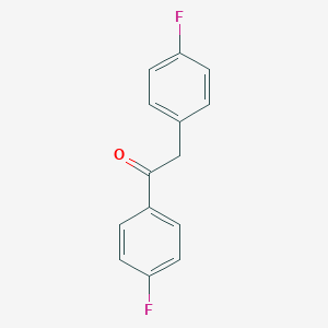 molecular formula C14H10F2O B107194 1,2-双(4-氟苯基)乙酮 CAS No. 366-68-7