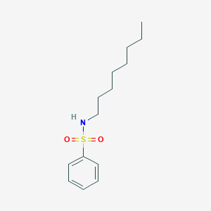 molecular formula C14H23NO2S B107195 N-octylbenzenesulfonamide CAS No. 16358-32-0