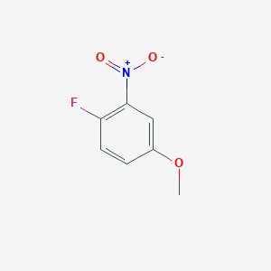 molecular formula C7H6FNO3 B107196 4-Fluoro-3-nitroanisole CAS No. 61324-93-4